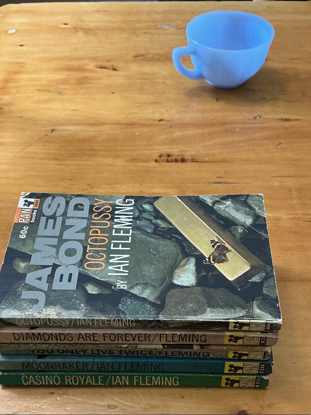 James Bond Paperbacks Classic Set of 5 Vintage 1960